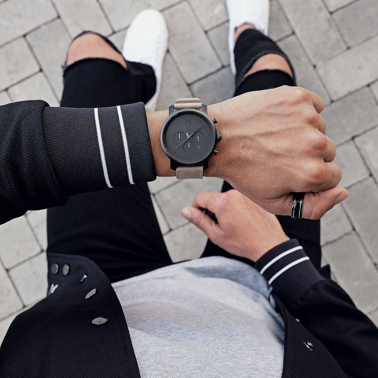 Gunmetal Sandstone Watch