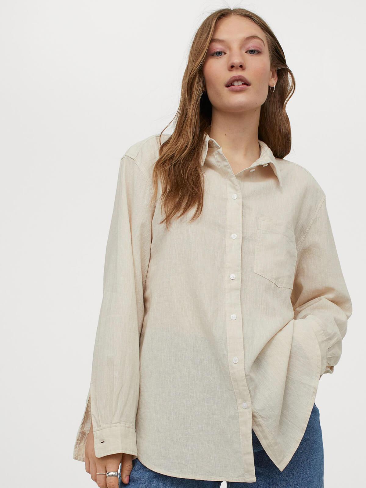 Stripe Cotton Shirt