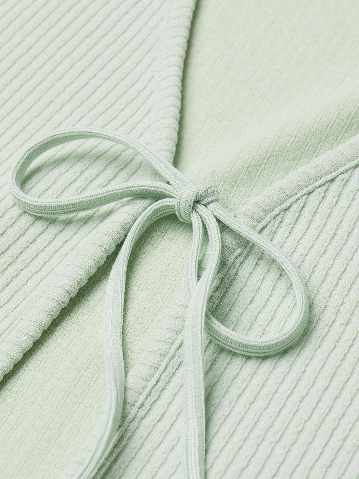 Ribbed cardigan