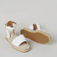 Platform espadrille sandals