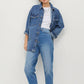 Relaxed Fit High Jeans