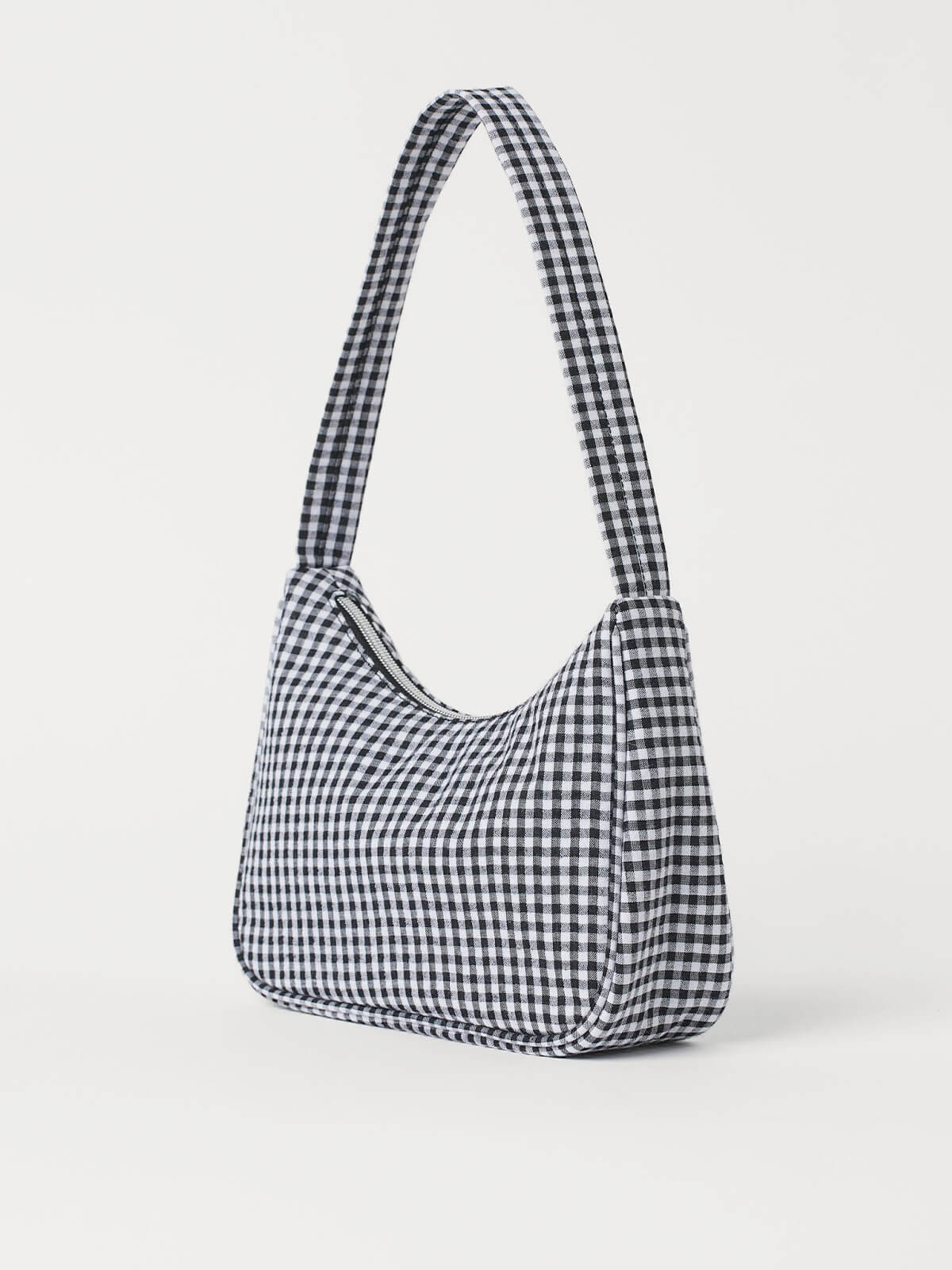 Checked Handbag
