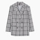 Linen Check Blazer